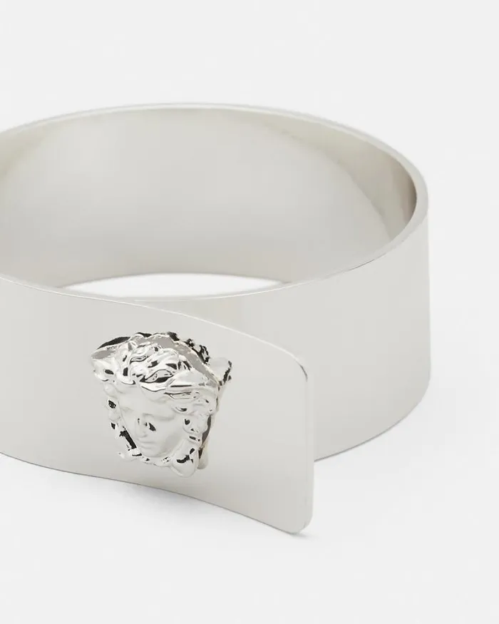 Medusa Napkin Ring Silver Home and Lifestyle Versace Accessories
