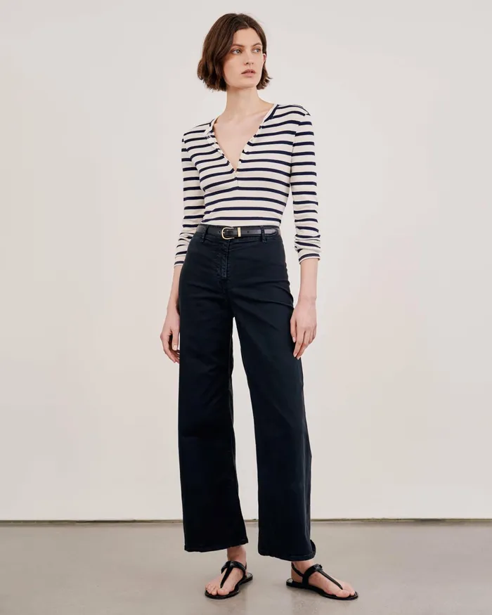 MEGAN PANT Bone Women Nili Lotan Pants and Shorts