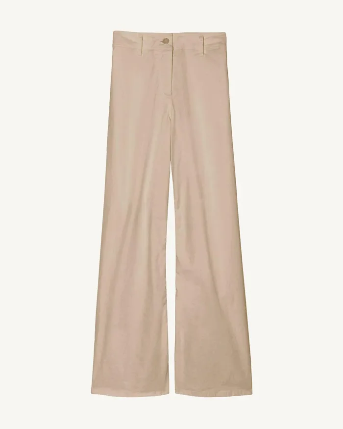 MEGAN PANT Bone Women Nili Lotan Pants and Shorts