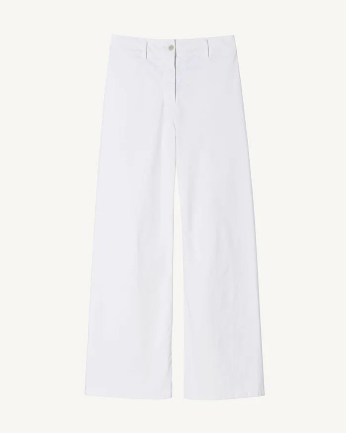 MEGAN PANT Bone Women Nili Lotan Pants and Shorts