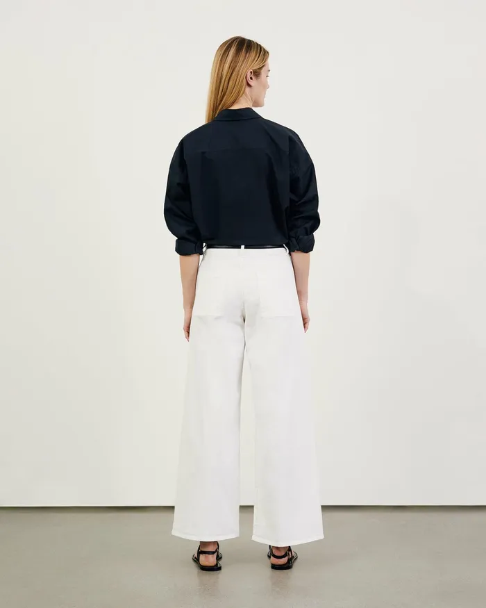 MEGAN PANT Bone Women Nili Lotan Pants and Shorts