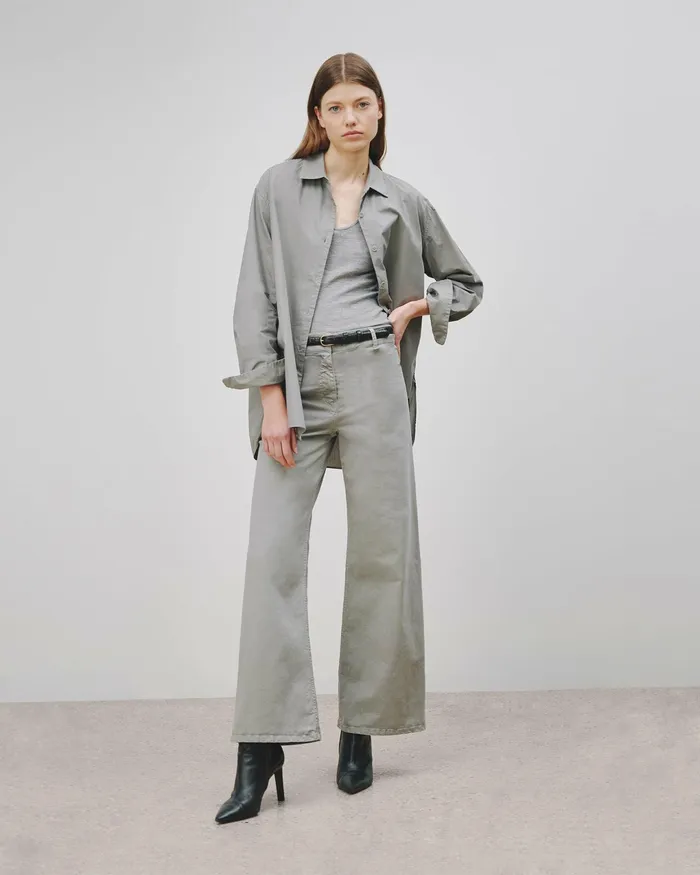 MEGAN PANT Bone Women Nili Lotan Pants and Shorts