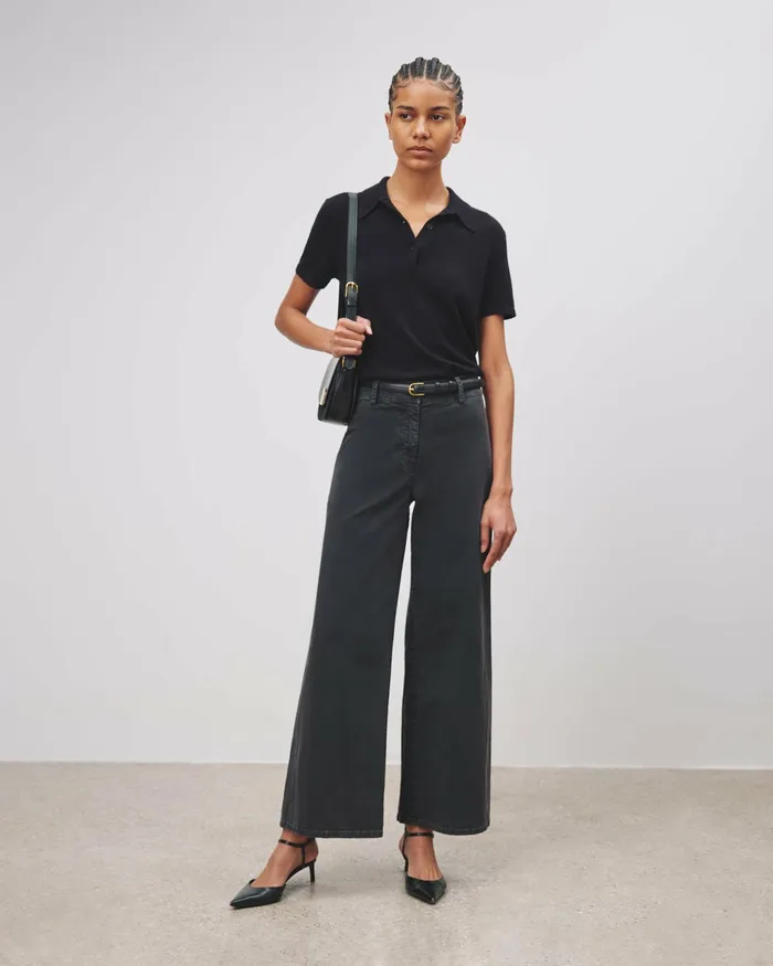 MEGAN PANT Bone Women Nili Lotan Pants and Shorts