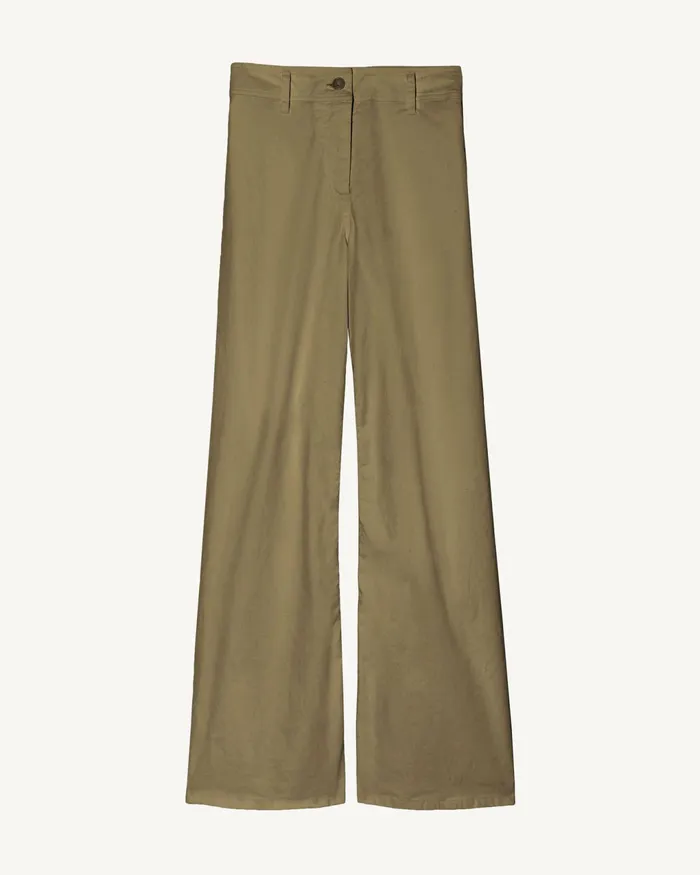 MEGAN PANT Bone Women Nili Lotan Pants and Shorts