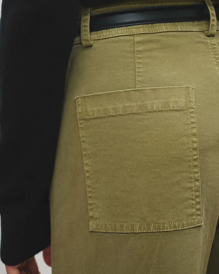 MEGAN PANT Bone Women Nili Lotan Pants and Shorts