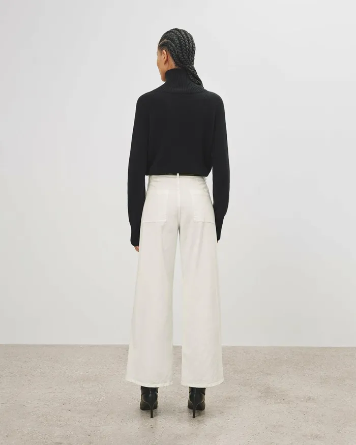 MEGAN PANT Bone Women Nili Lotan Pants and Shorts