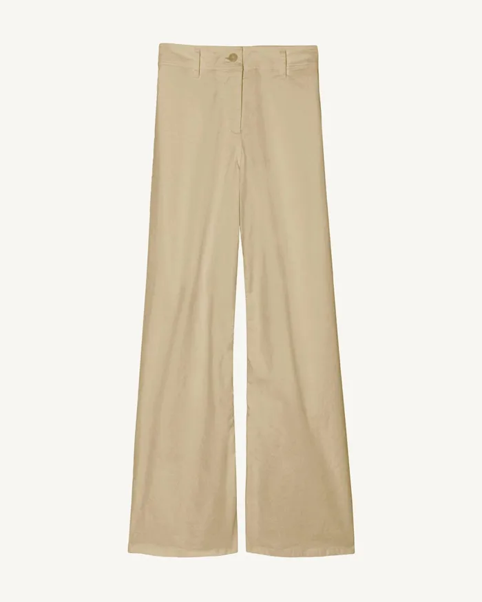 MEGAN PANT Bone Women Nili Lotan Pants and Shorts