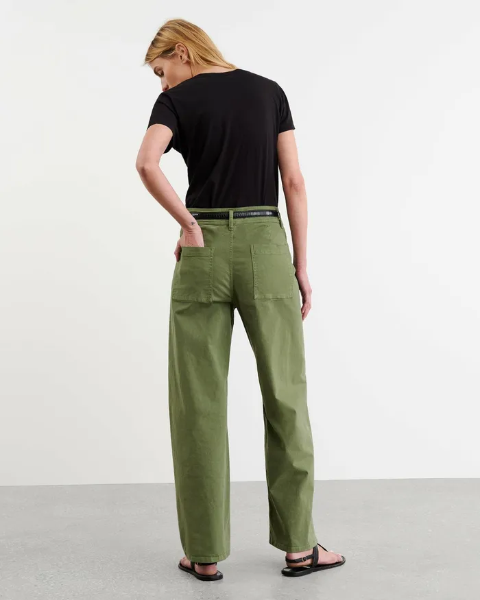 MEGAN PANT Bone Women Nili Lotan Pants and Shorts