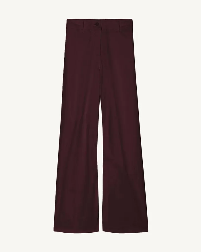 MEGAN PANT Bone Women Nili Lotan Pants and Shorts