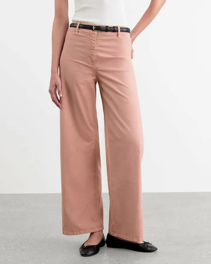 MEGAN PANT Bone Women Nili Lotan Pants and Shorts