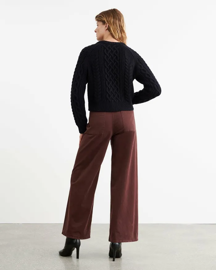 MEGAN PANT Bone Women Nili Lotan Pants and Shorts