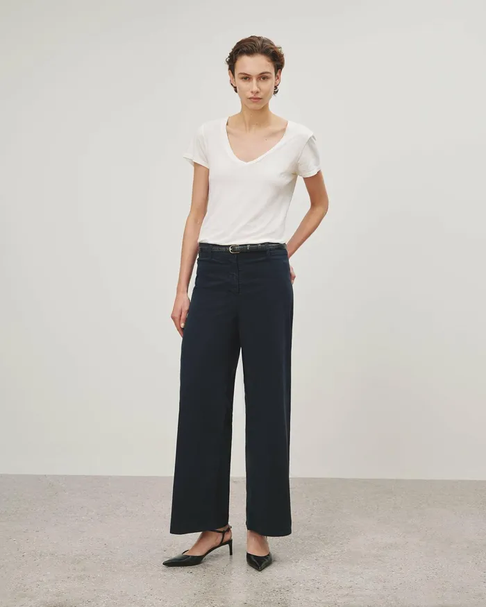 MEGAN PANT Bone Women Nili Lotan Pants and Shorts