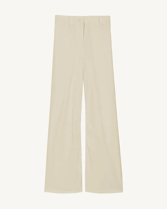 MEGAN PANT Bone Women Nili Lotan Pants and Shorts