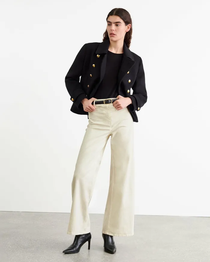 MEGAN PANT Bone Women Nili Lotan Pants and Shorts