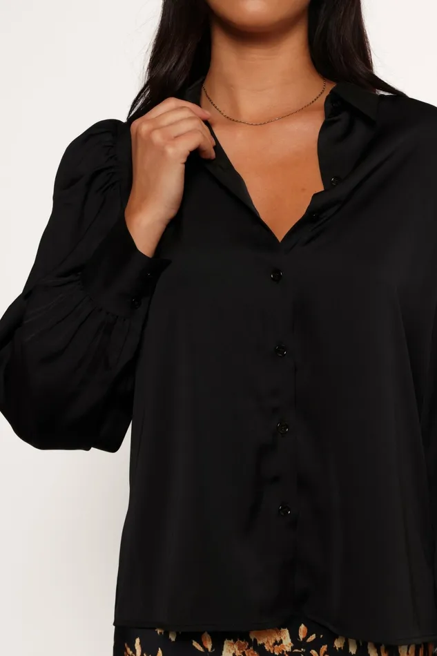 Melodie Top Black Women Tops Petal and Pup