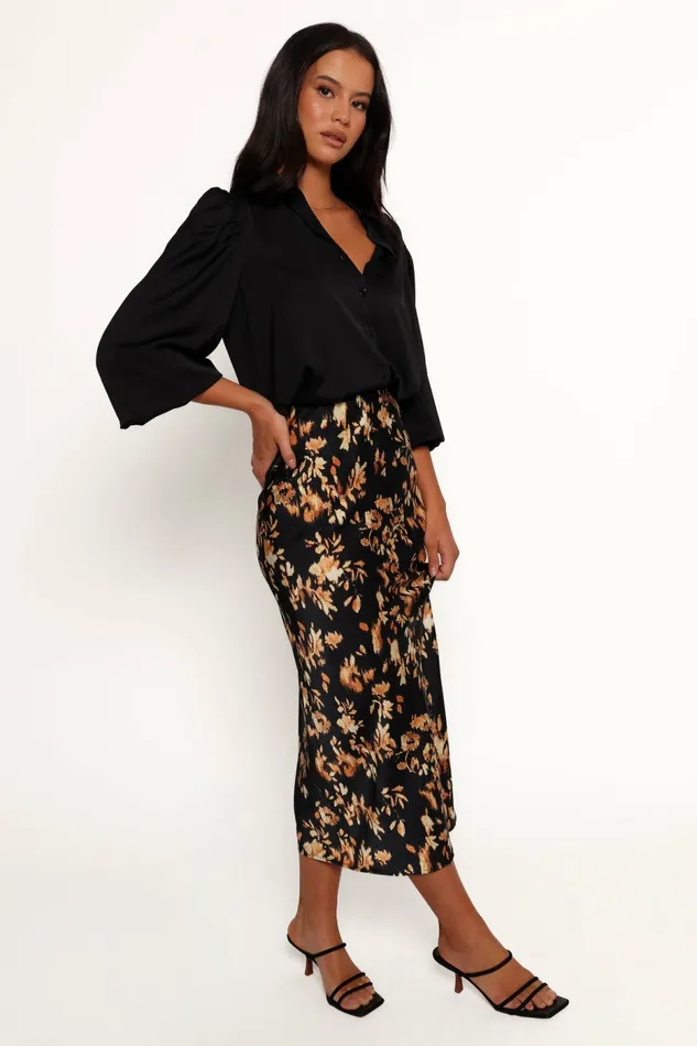Melodie Top Black Women Tops Petal and Pup