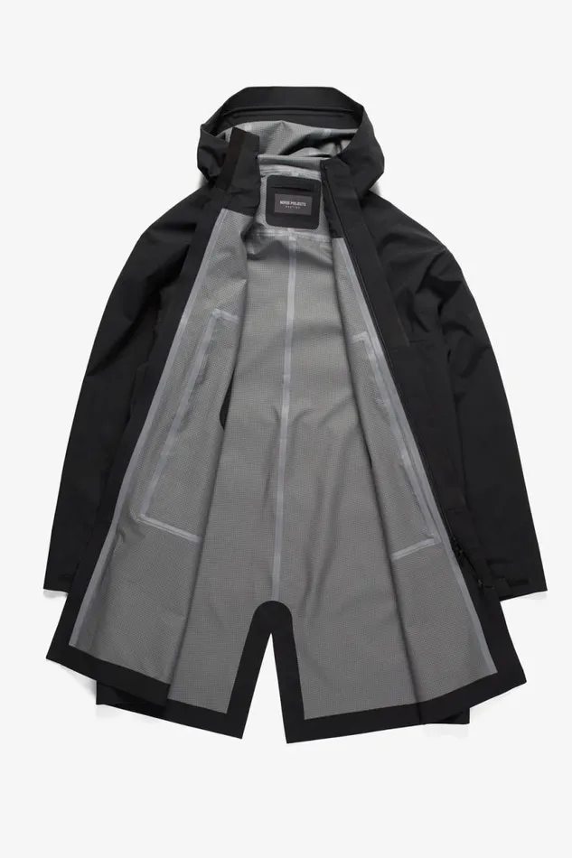 Men 3L Waterproof M51 Parka Black Norse Projects Outerwear