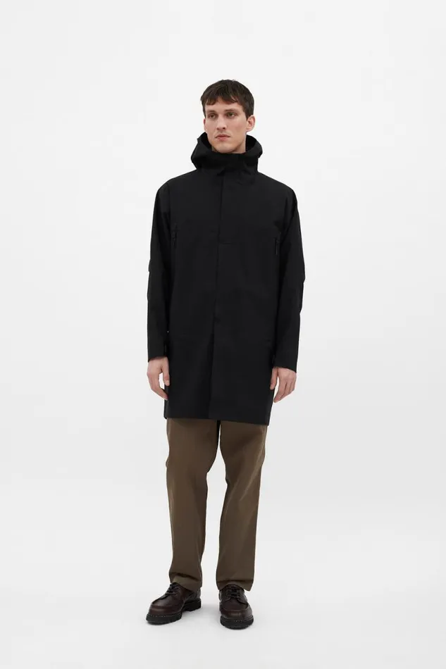 Men 3L Waterproof M51 Parka Black Norse Projects Outerwear