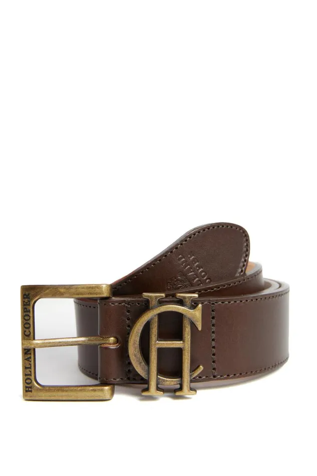Men Belts Holland Cooper Men039s Classic Belt Chocolate