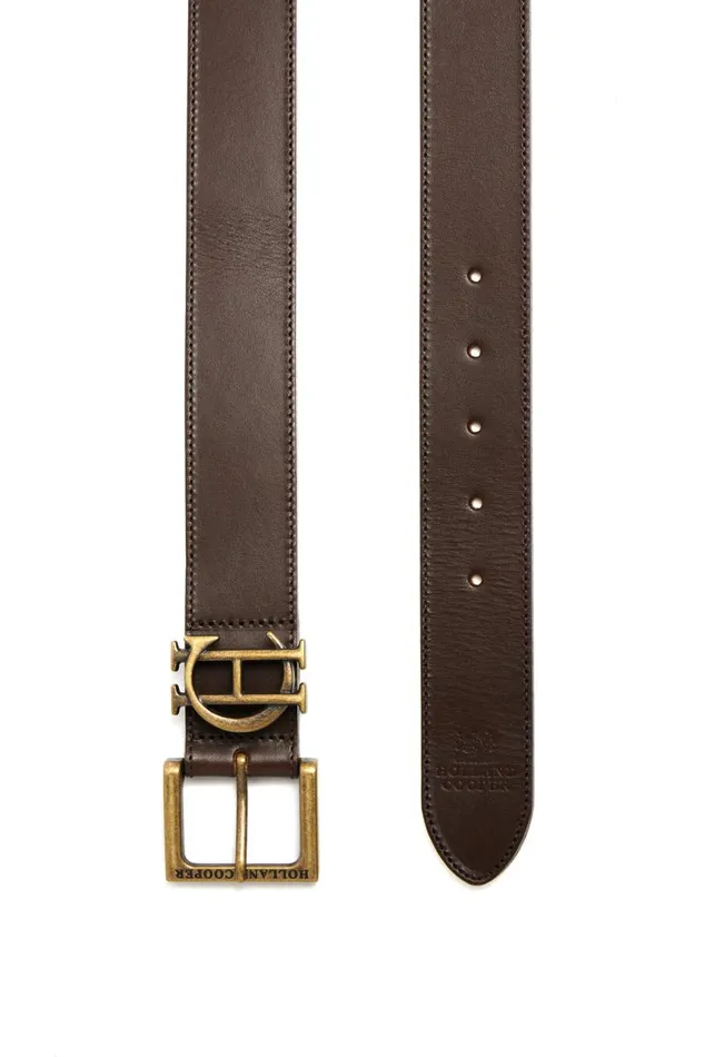 Men Belts Holland Cooper Men039s Classic Belt Chocolate