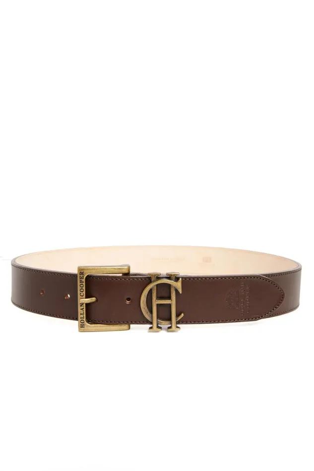 Men Belts Holland Cooper Men039s Classic Belt Chocolate