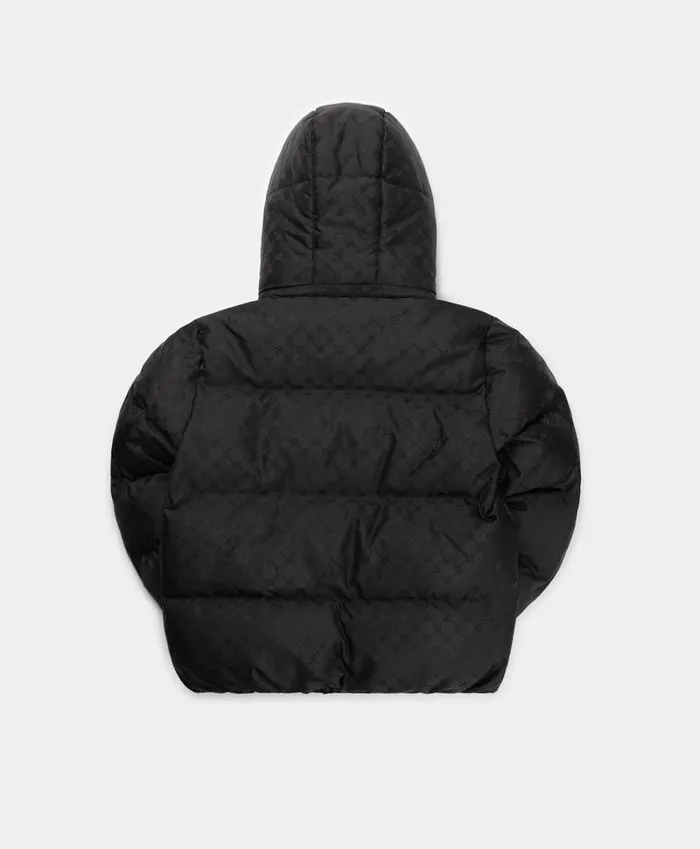 Men Black Hopuff Monogram Jacket Daily Paper Jackets Men Black Hopuff Monogram Jacket Daily Paper Jackets