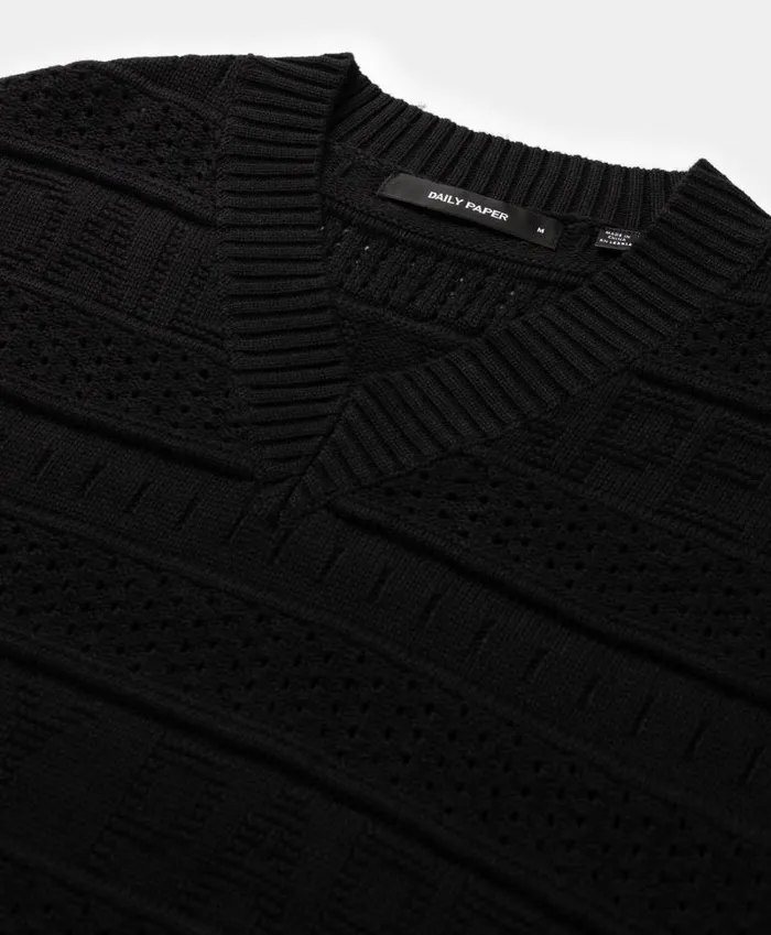Men Black Rashidi Spencer Daily Paper Hoodies and Sweaters Men Black Rashidi Spencer Daily Paper Hoodies and Sweaters