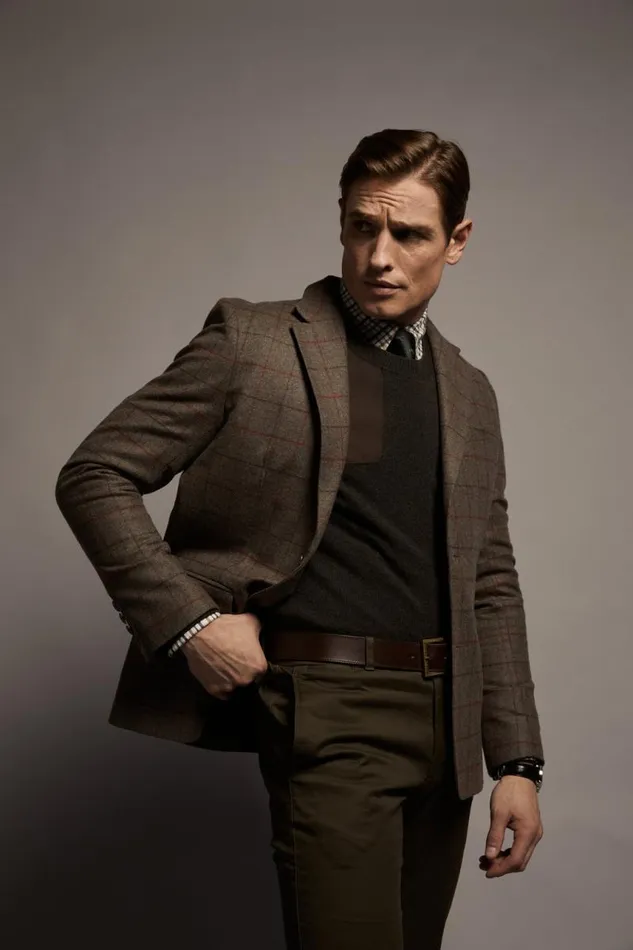 Men Blazers Holland Cooper The Single Breasted Blazer Hampton Check Men Blazers Holland Cooper The Single Breasted Blazer Hampton Check