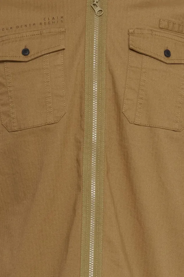 Men Blend Shirts Long Sleeved Shirt Toasted Coconut