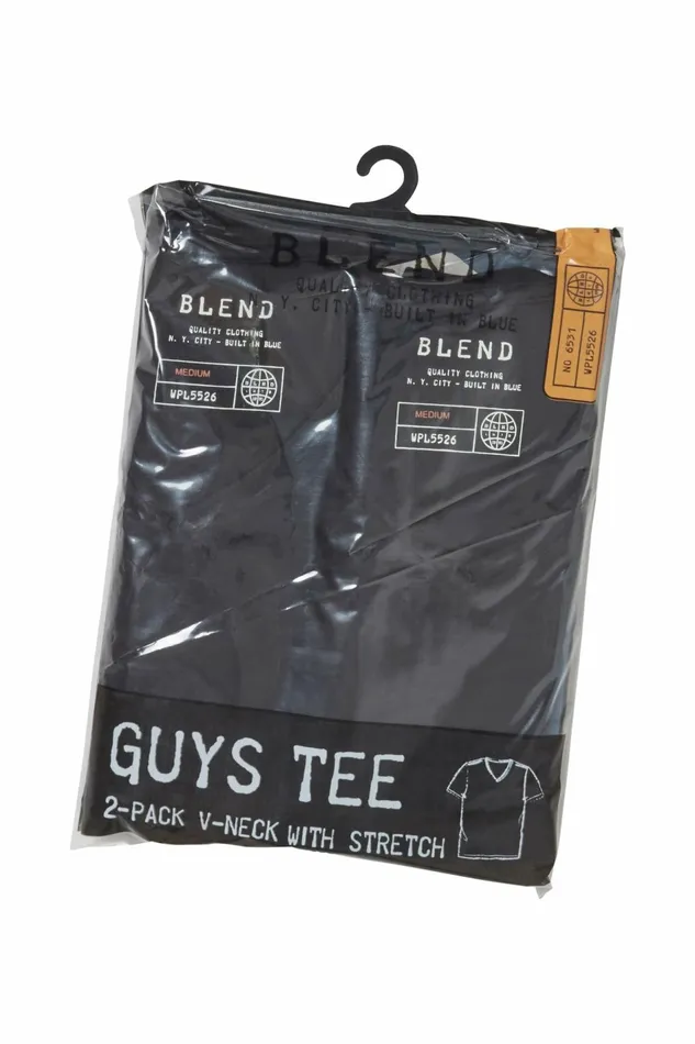 Men Blend TShirts 2 PackBHNICO TShirt Black