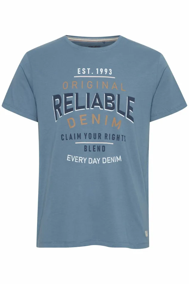 Men Blend TShirts Tshirt Bluestone