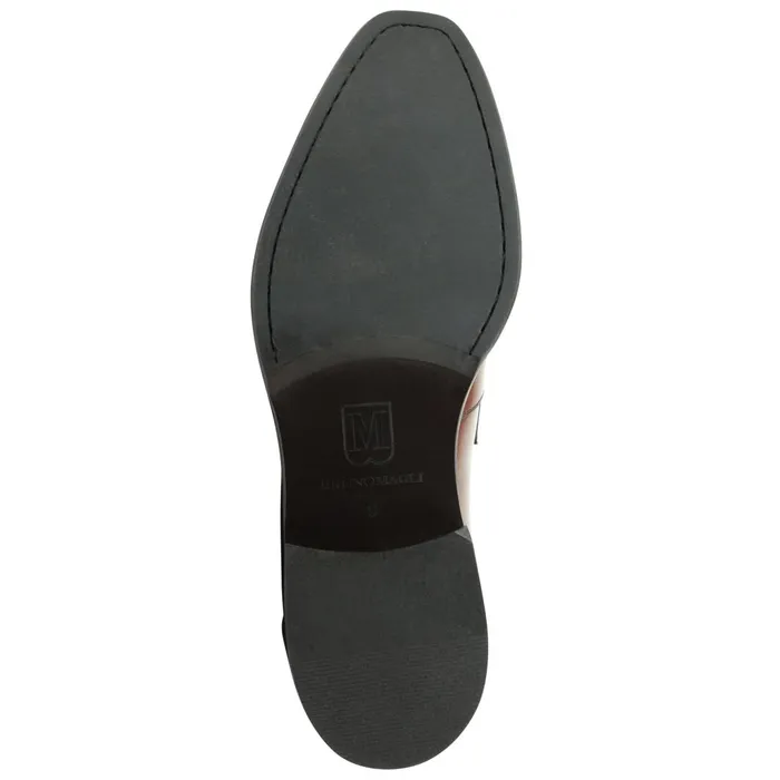 Men Casual Shoes Bruno Magli Nathan Penny Loafer 8211 Rust