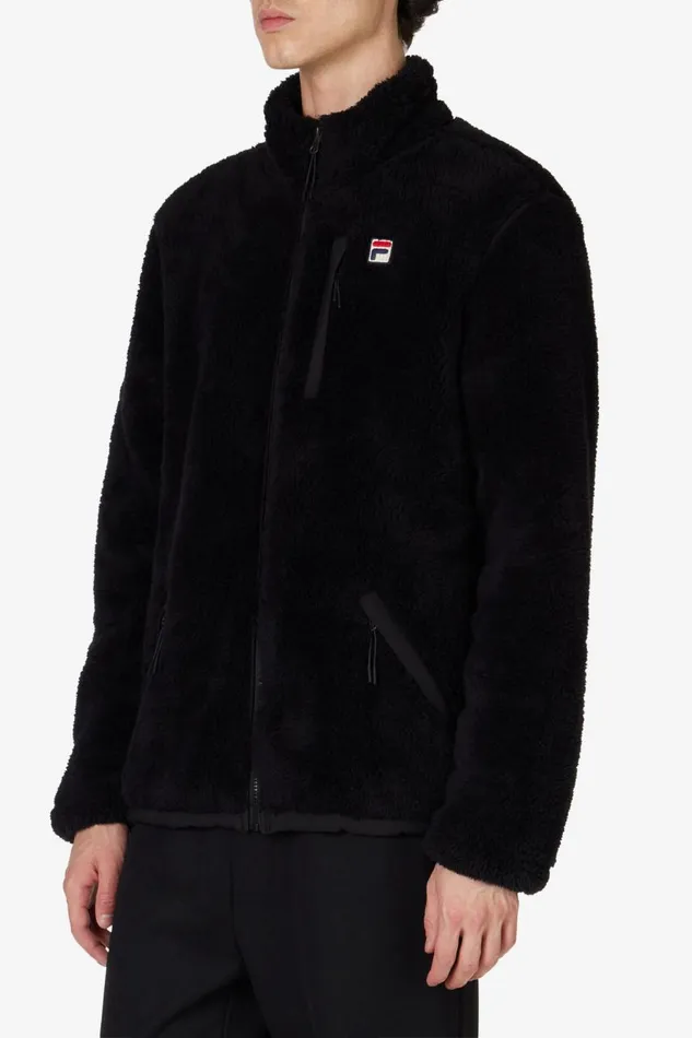 Men Fila Sweaters and Outerwear Premium Sherpa Jacket