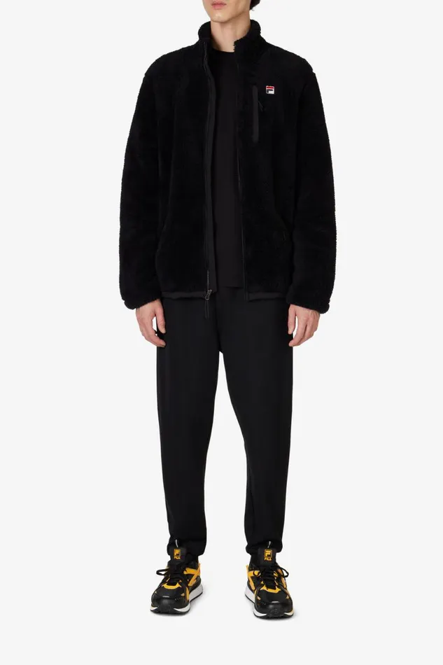 Men Fila Sweaters and Outerwear Premium Sherpa Jacket