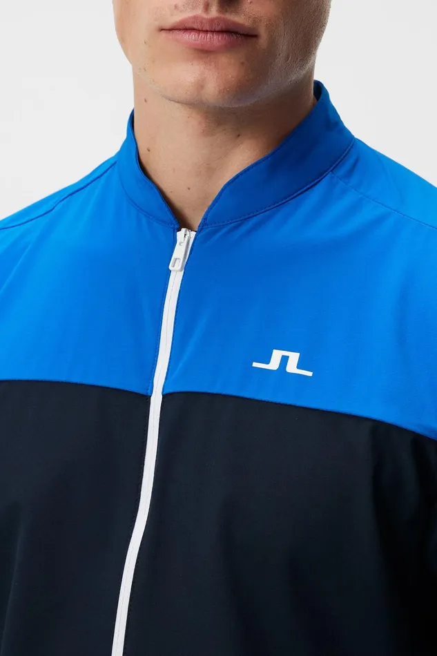 Men JEFF HYBRID JACKET Lapis Blue JLindeberg Jackets Men JEFF HYBRID JACKET Lapis Blue JLindeberg Jackets