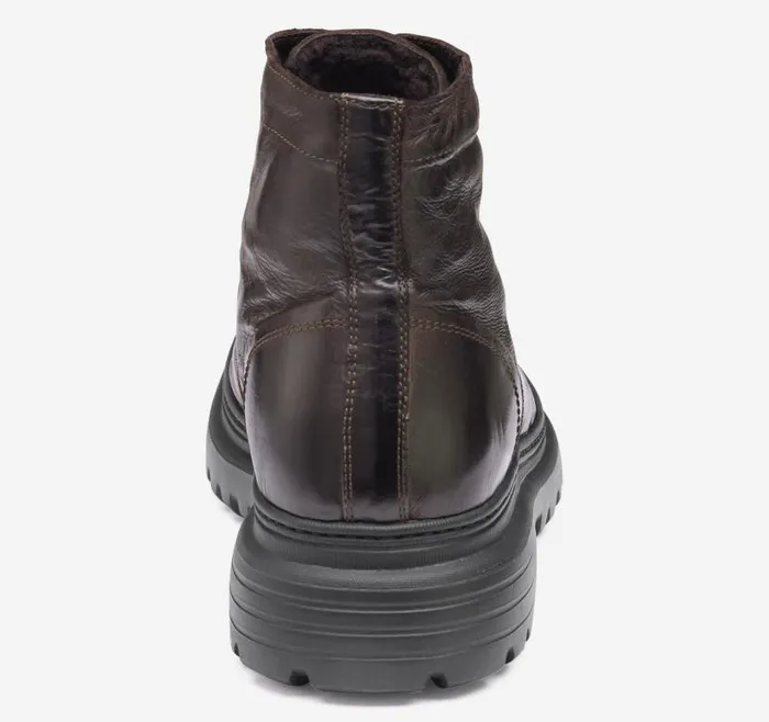 Men Johnston and Murphy Boots Everson Plain Toe Shearling Boot Dark Brown Italian Calfskinshearling Men Johnston and Murphy Boots Everson Plain Toe Shearling Boot Dark Brown Italian Calfskinshearling