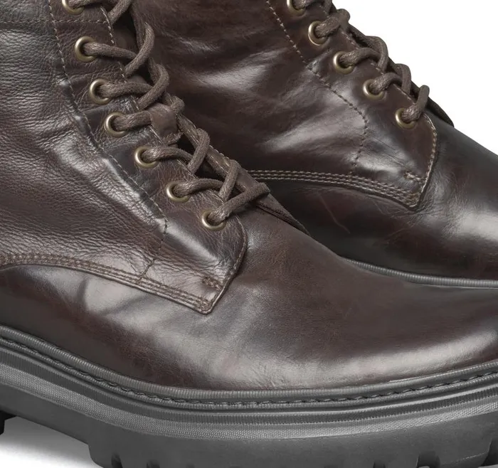 Men Johnston and Murphy Boots Everson Plain Toe Shearling Boot Dark Brown Italian Calfskinshearling Men Johnston and Murphy Boots Everson Plain Toe Shearling Boot Dark Brown Italian Calfskinshearling