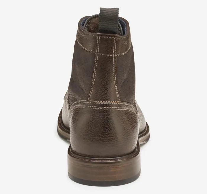 Men Johnston and Murphy Boots XC Flex Raleigh Cap Toe Shearling Boot Mahogany Full Grainshearling Men Johnston and Murphy Boots XC Flex Raleigh Cap Toe Shearling Boot Mahogany Full Grainshearling