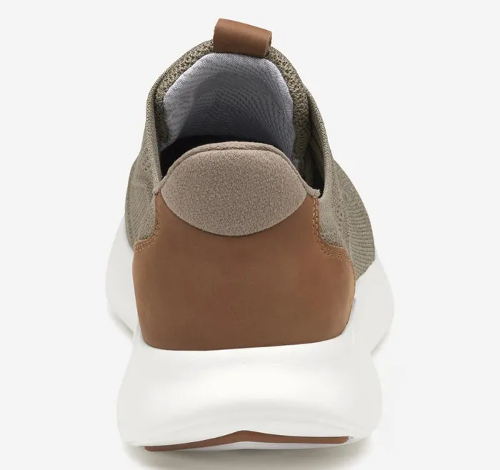 Men Johnston and Murphy LaceUps Amherst 20 Knit Plain Toe Taupe Heathered Knit Men Johnston and Murphy LaceUps Amherst 20 Knit Plain Toe Taupe Heathered Knit