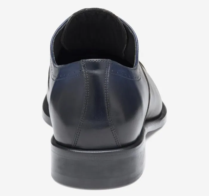 Men Johnston and Murphy LaceUps Ellsworth Cap Toe Navybrown Italian Calfskin Men Johnston and Murphy LaceUps Ellsworth Cap Toe Navybrown Italian Calfskin