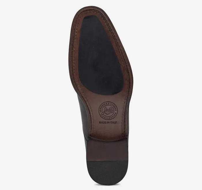 Men Johnston and Murphy LaceUps Ellsworth Cap Toe Navybrown Italian Calfskin Men Johnston and Murphy LaceUps Ellsworth Cap Toe Navybrown Italian Calfskin