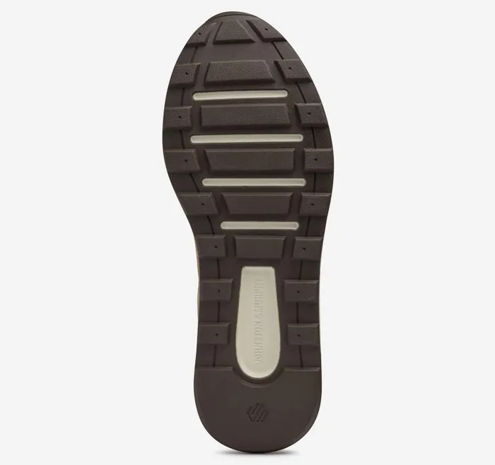 Men Johnston and Murphy LaceUps Kinnon Perfed Jogger Taupe Oiled Suede Men Johnston and Murphy LaceUps Kinnon Perfed Jogger Taupe Oiled Suede
