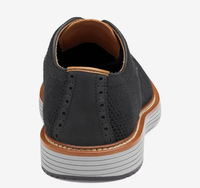 Men Johnston and Murphy LaceUps Upton Knit Wingtip Black Knit Men Johnston and Murphy LaceUps Upton Knit Wingtip Black Knit