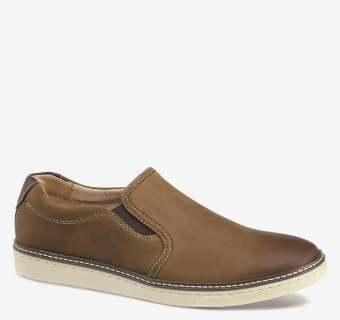 Men Johnston and Murphy SlipOns and Loafers McGuffey SlipOn Light Tan Oiled Full Grain Leather Men Johnston and Murphy SlipOns and Loafers McGuffey SlipOn Light Tan Oiled Full Grain Leather