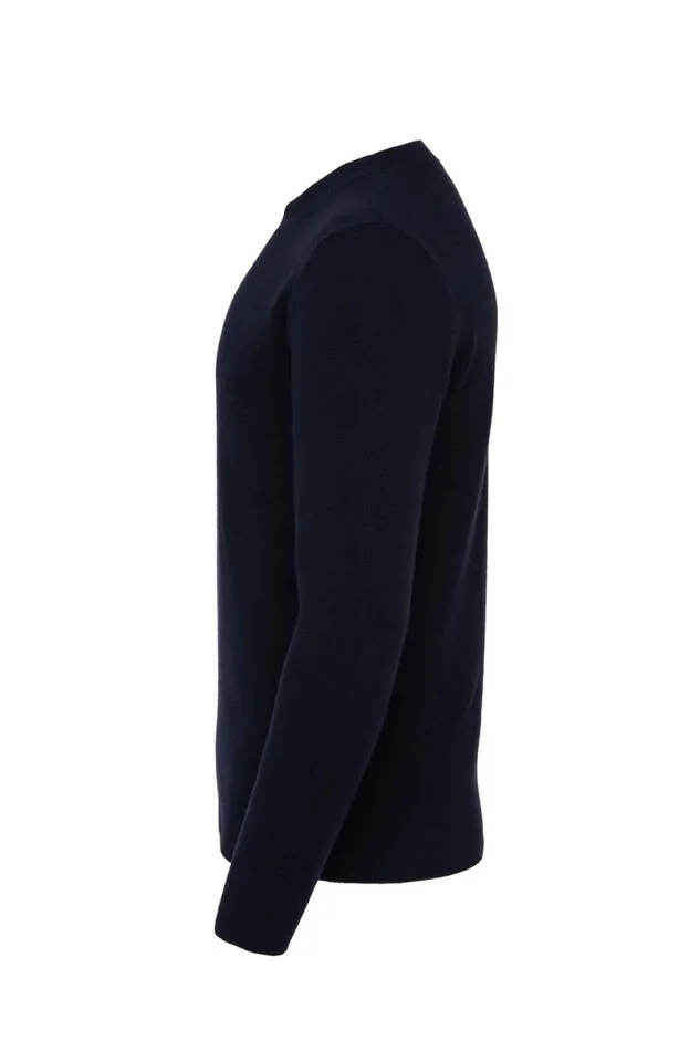 Men Knitwear Holland Cooper Byron Crew Neck Knit Navy