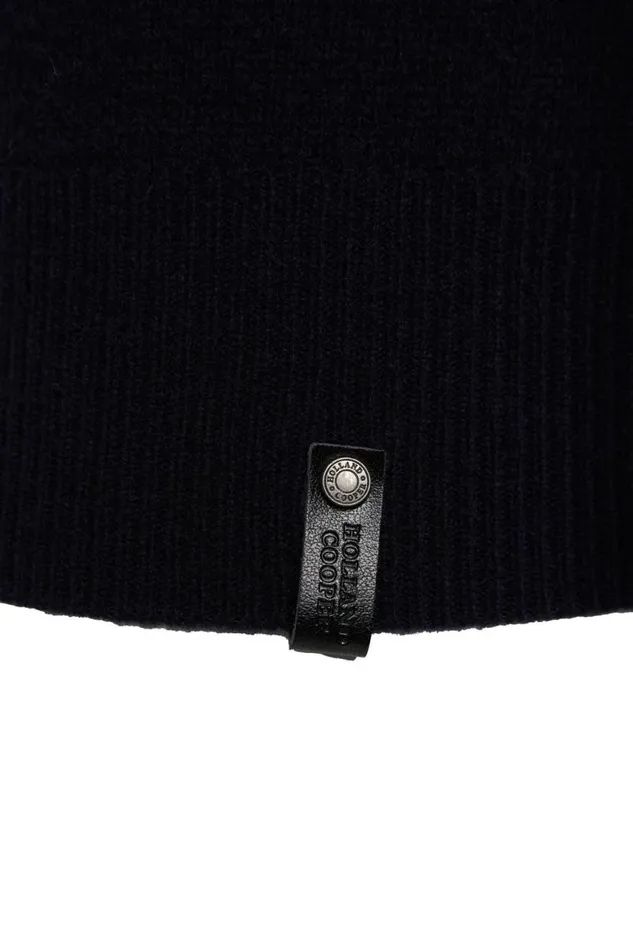 Men Knitwear Holland Cooper Byron Crew Neck Knit Navy