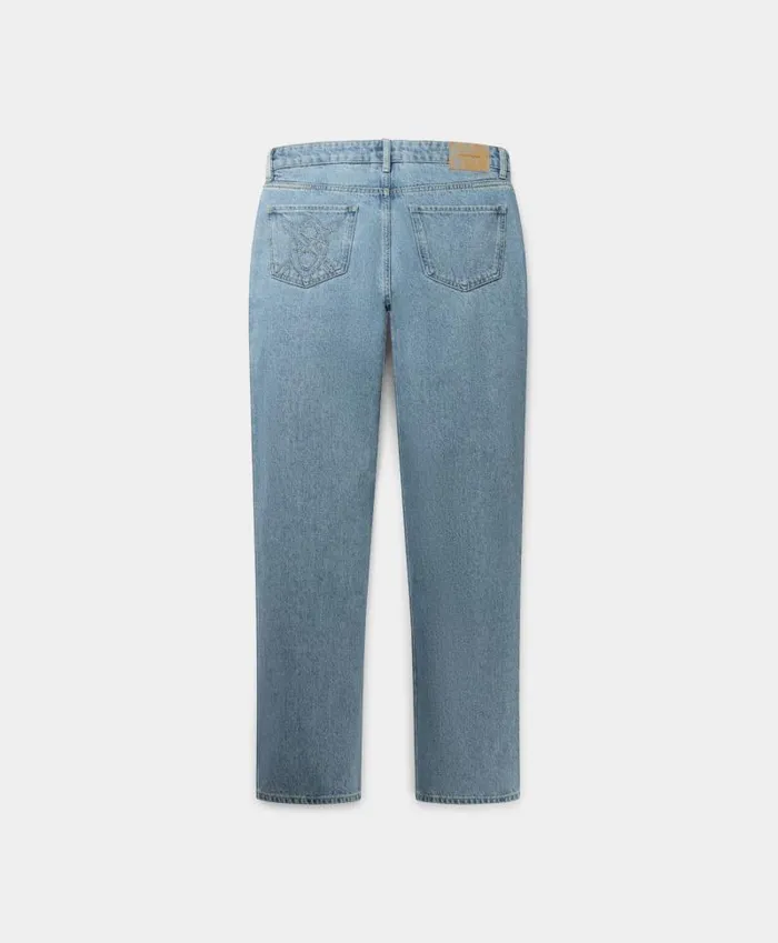 Men Light Blue Kibo Jeans Daily Paper Pants Men Light Blue Kibo Jeans Daily Paper Pants