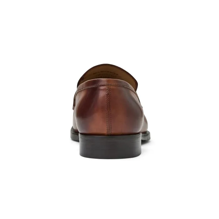 Men Loafers and Slipons Bruno Magli Payton Burnished Penny LoaferCognac