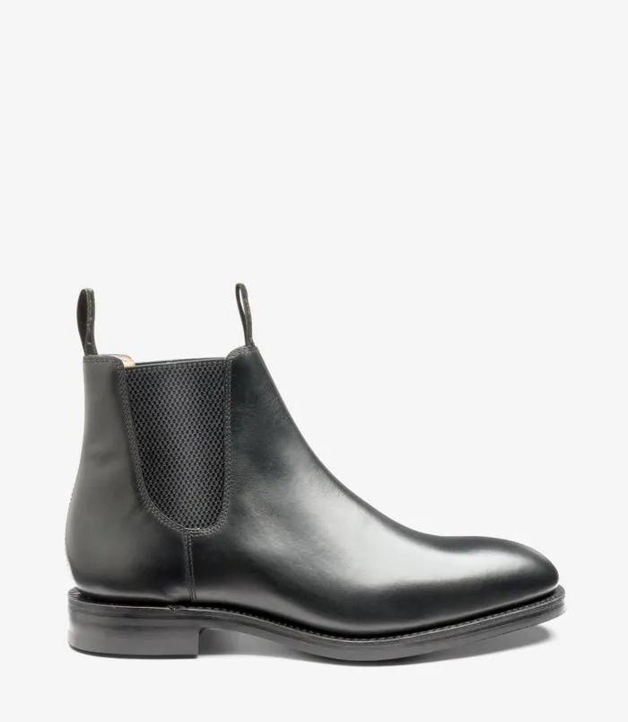 Men Loake Boots Chatsworth Black