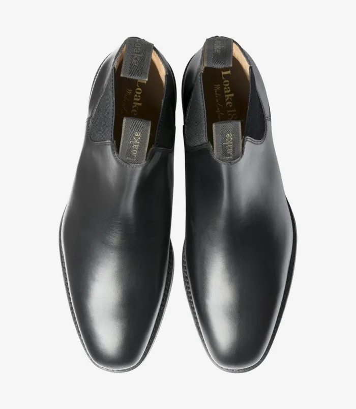 Men Loake Boots Chatsworth Black Men Loake Boots Chatsworth Black